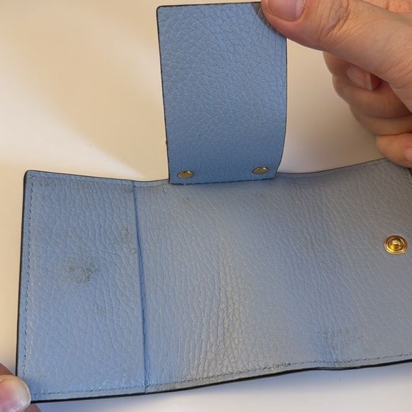 Gucci GG Marmont GG Supreme Canvas Key Case Blue - Picture 6 of 8